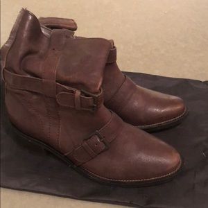 Cole Haan Brown Booties